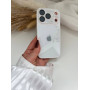 Елегантний білий глянцевий чохол на iPhone 17 Pro